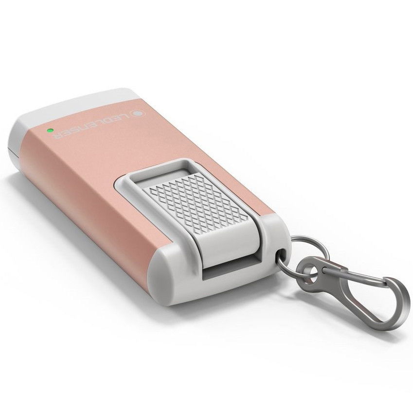 Ledlenser K6R tölthető Led kulcstartós lámpa, 1x3.7 V Li-ion, rózsa-arany, 400 lm termék fő termékképe