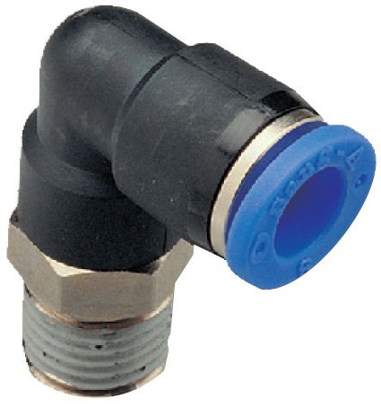 Rectus PL 04-02 könyök csatlakozó, 4mm x 1/4" termék fő termékképe